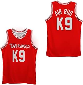borizcustoms Air Bud K9 Timberwolves Colors Basketball Jersey